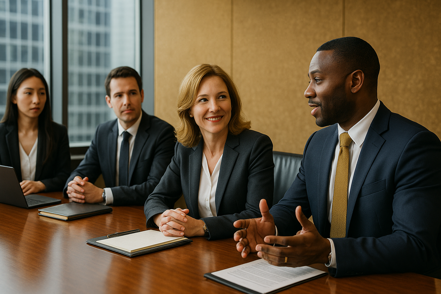 Business Etiquette Training Room